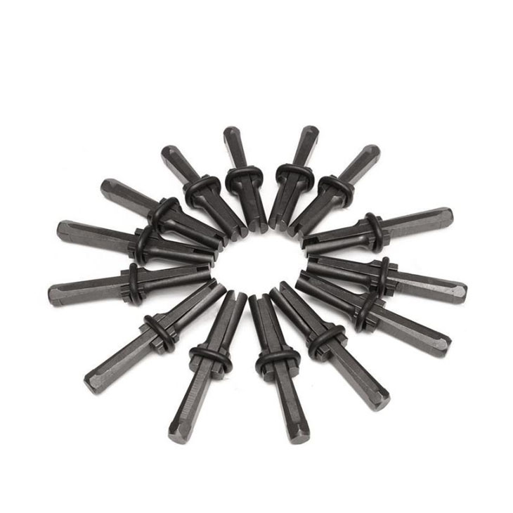 Hands Tool Wedge and Shims for Rock and Stone Breaking